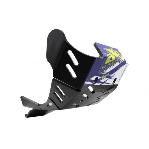 Sabot noir en plastique PEHD avec protection de biellette pour Sherco SER250F - SER300F
