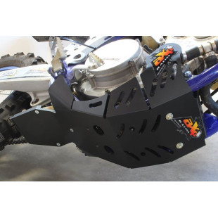 Sabot noir en plastique PEHD avec protection de biellette pour Sherco SER250F - SER300F 2