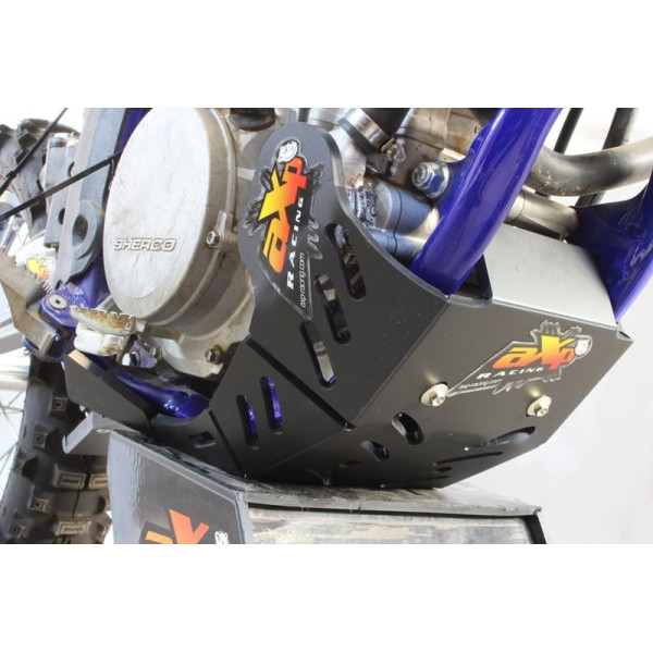 Côté droit du sabot noir en plastique PEHD avec protection de biellette pour Sherco SER250F - SER300F