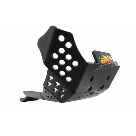 Sabot noir en plastique PEHD avec protection de biellette pour TM Racing 250Fi - 300Fi
