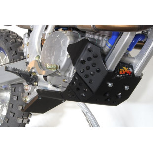 Sabot noir en plastique PEHD avec protection de biellette pour TM Racing 250Fi - 300Fi 2