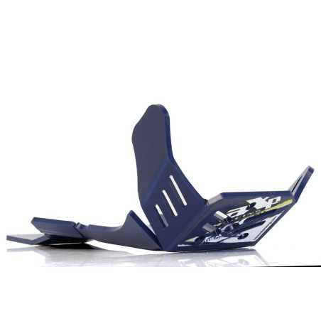 Sabot bleu en plastique PEHD avec protection de biellette pour Husqvarna FC450