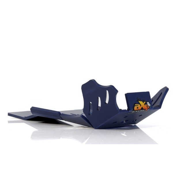 Sabot bleu en plastique PEHD avec protection de biellette pour Husqvarna TC250 - TX300