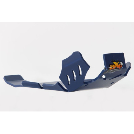 Sabot bleu en plastique PEHD avec protection de biellette pour Husqvarna TE250 - TE300