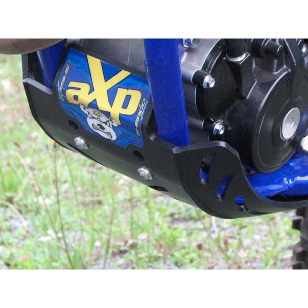 6mm black HDPE plastic skid plate for Sherco 250SEFR - 300SEFR