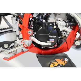 Sabot rouge en plastique PEHD avec protection de biellette pour Beta 125RR - 200RR 2