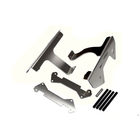 Protections de radiateurs en aluminium avec entretoises noires pour Sherco SE250 - SE300 Racing