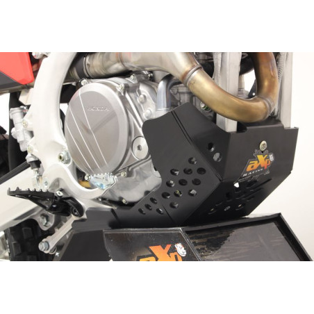 Côté droit du sabot noir en plastique PEHD avec protection de biellette pour Honda CRF450R