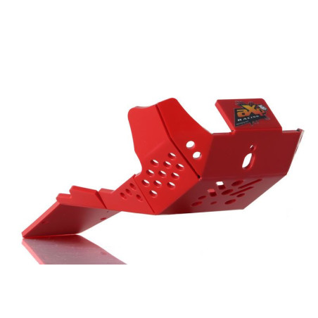 Sabot rouge en plastique PEHD avec protection de biellette pour Honda CRF450R
