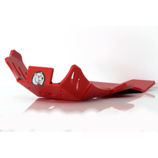 Sabot rouge en plastique PEHD avec protection de biellette pour GasGas EC250 - EC300 2