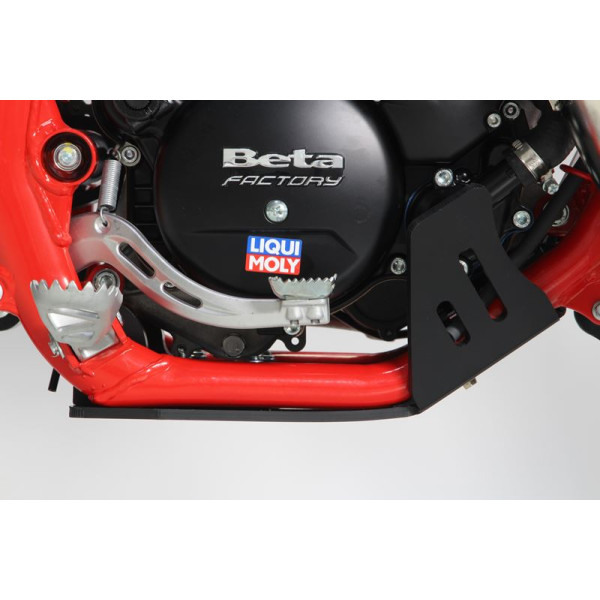 Sabot Beta 125RR / 200RR Rouge avec protection de biellette - AXP Racing