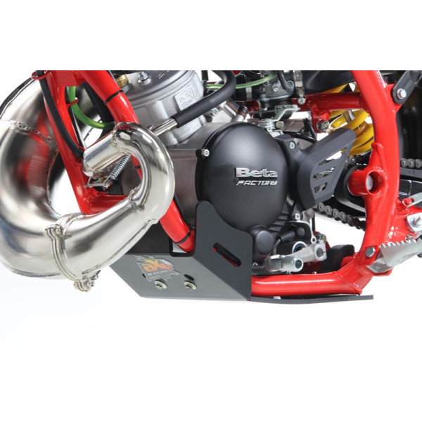 Sabot Beta 125RR / 200RR Rouge avec protection de biellette - AXP Racing