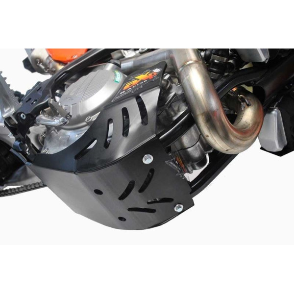 Notice d'assemblage du sabot noir en plastique PEHD 6mm pour KTM 450EXCF - 500EXCF