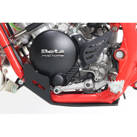 Sabot Beta 125RR / 200RR Rouge avec protection de biellette - AXP Racing