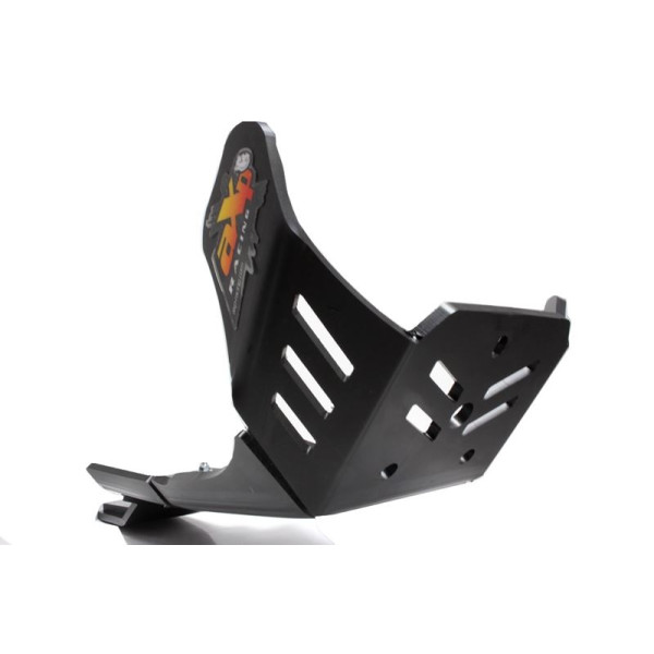 Sabot noir en plastique PEHD avec protection de biellette pour GasGas MC250F - EX250F - EX350F