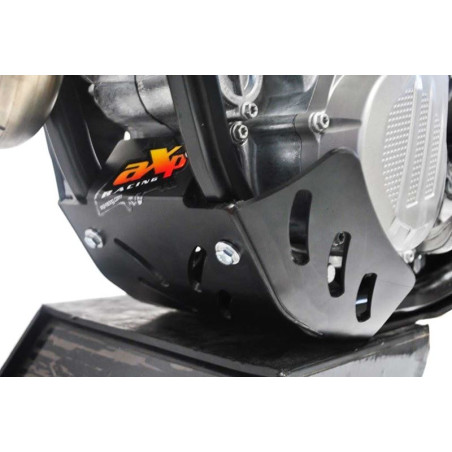 6mm black HDPE plastic skid plate for KTM 450EXCF - 500EXCF