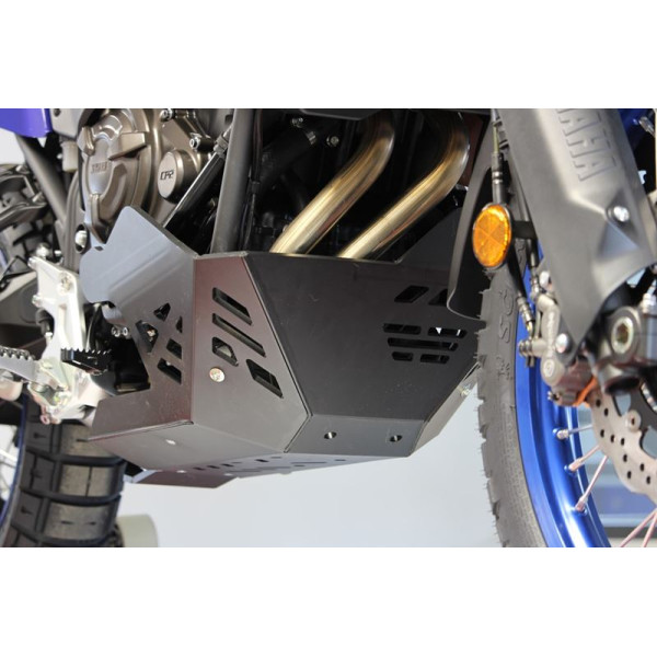 Côté droit du sabot noir en plastique PEHD 8mm pour Yamaha Tenere EURO 4