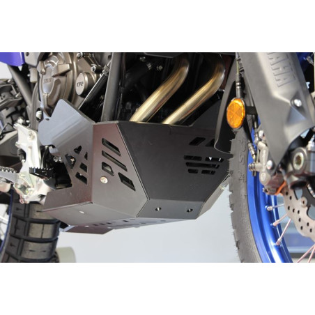 Côté droit du sabot noir en plastique PEHD 8mm pour Yamaha Tenere EURO 4