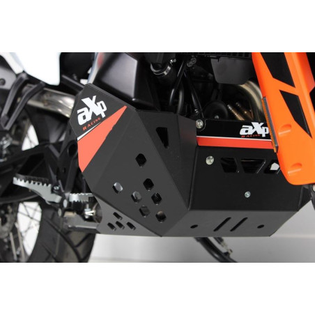 Côté droit du sabot en plastique PEHD noir 8mm pour KTM 790 - 890 Adventure