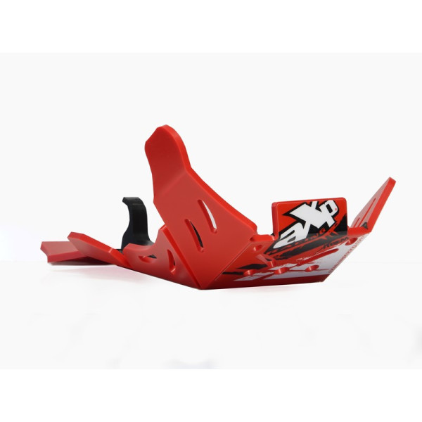 Sabot rouge en plastique PEHD avec protection de biellette pour GasGas EC250F - EC350F