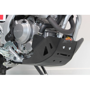 Sabot noir en plastique PEHD 6mm pour Honda CRF300L 2