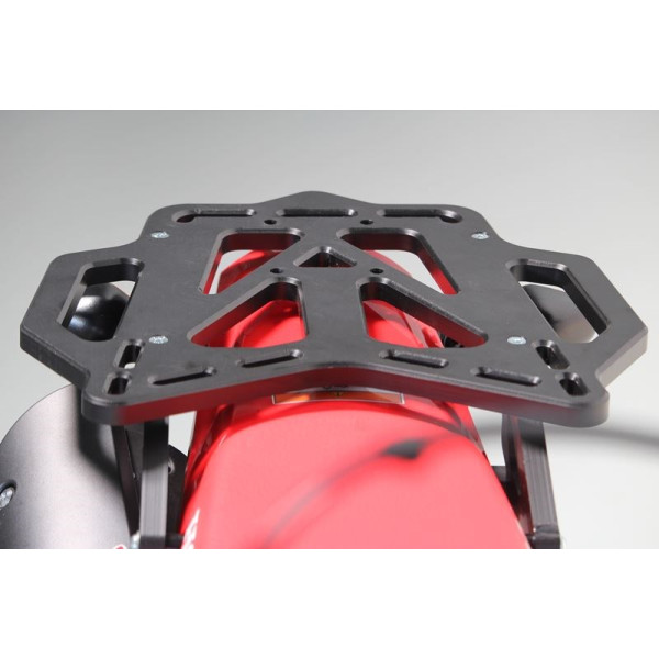 Front view of the HDPE plastic rear rack for Honda CRF300L