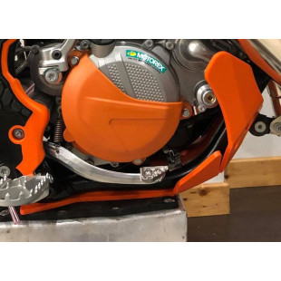 Sabot en plastique PEHD 6mm pour KTM 125 - 150 2T