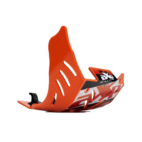 Sabot orange en plastique PEHD 6mm pour KTM 450EXCF - 500EXCF