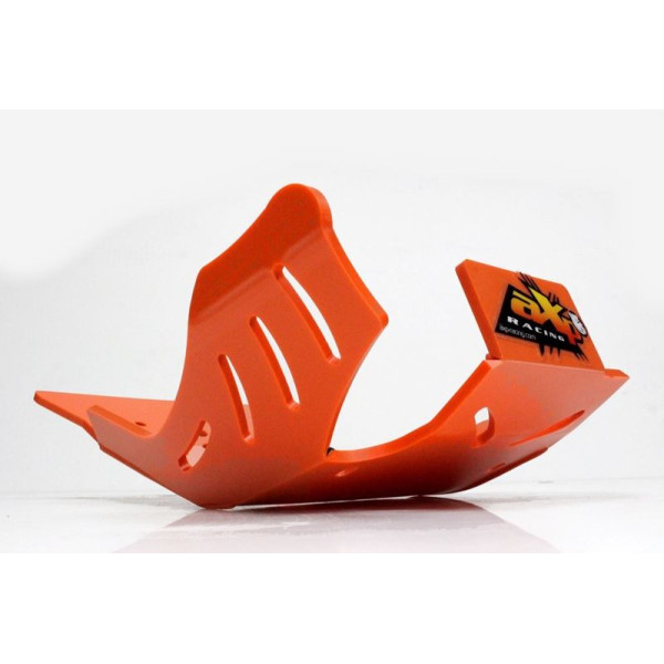 Sabot orange en plastique PEHD 6mm pour KTM 250 - 300 2T
