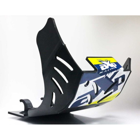 Sabot noir en plastique PEHD 6mm pour Husqvarna FE450 - FE501
