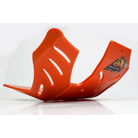 Sabot orange en plastique PEHD 6mm pour KTM 250SX