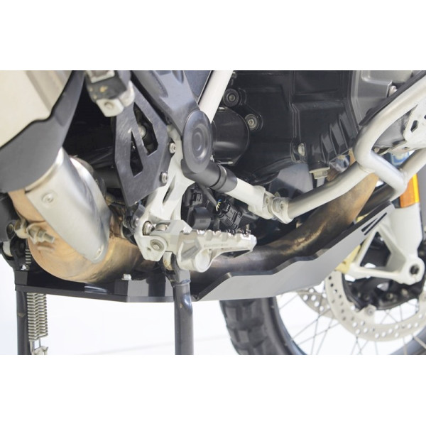 Vue arrière du sabot en plastique PEHD 8mm pour BMW R1250GS