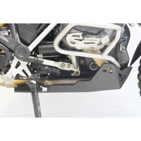 Right side of the 8mm HDPE plastic skid plate for BMW R1250GS