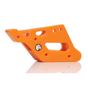 Guide chaine orange en plastique UHMW pour KTM