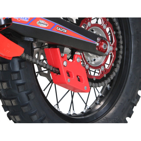 Sabot moteur Kawasaki KX250 et KX500 noir (1988 à 2001) - AXP Racing