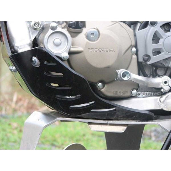 6mm black HDPE plastic skid plate for Honda CRF250X