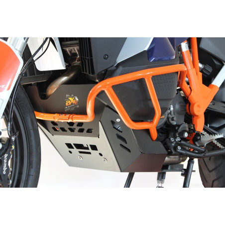 Côté gauche du sabot noir en plastique PEHD 8mm pour KTM 1290 Super Adventure R