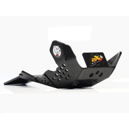 Sabot noir en plastique PEHD avec protection de biellette pour Honda CRF250 et CRF300