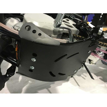 6mm black HDPE plastic skid plate for Yamaha YZ85