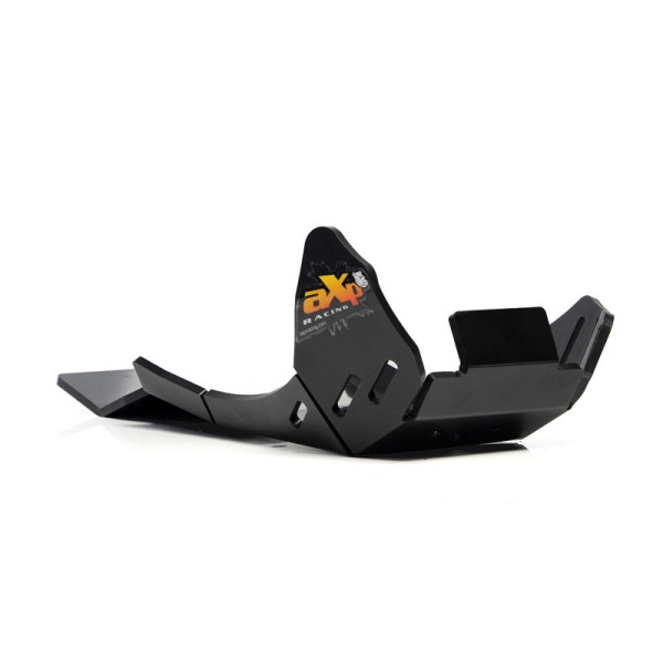 Sabot noir en plastique PEHD avec protection de biellette pour KTM 250-300 - Husqvarna 250-300