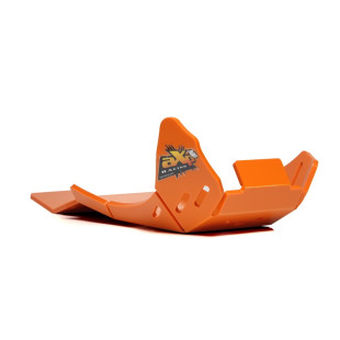 Sabot orange en plastique PEHD avec protection de biellette pour KTM 250SX - 300XC