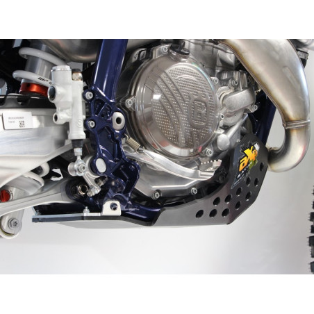 Côté gauche du sabot noir en plastique PEHD 6mm pour Husqvarna - KTM