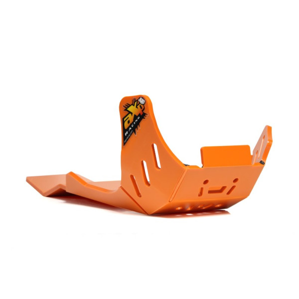 Sabot orange en plastique PEHD avec protection de biellette pour KTM 450SXF - 450XCF