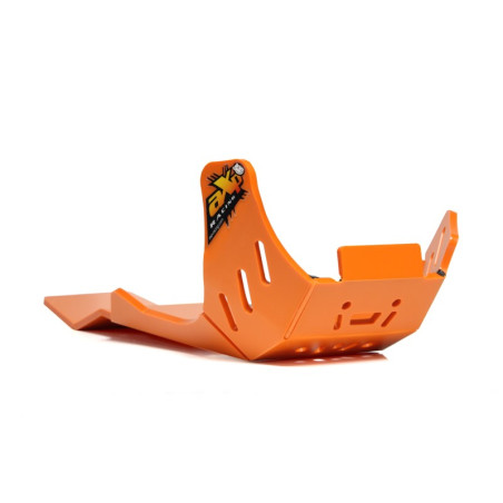 Sabot orange en plastique PEHD avec protection de biellette pour KTM 450SXF - 450XCF